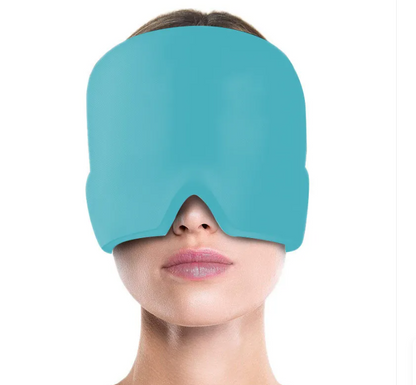 Gorro de gel para alivio de migrañas