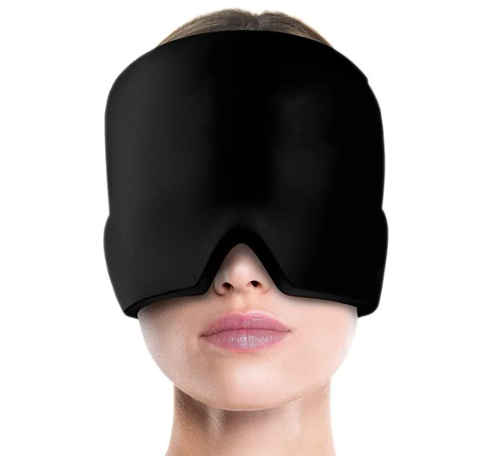 Gorro de gel para alivio de migrañas