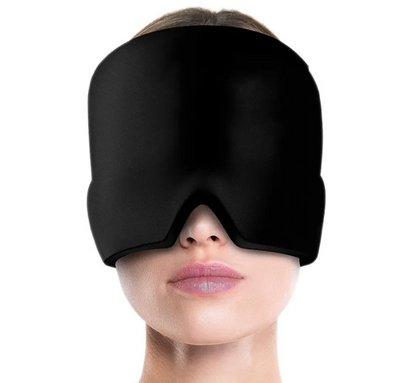 Gorro de gel para alivio de migrañas